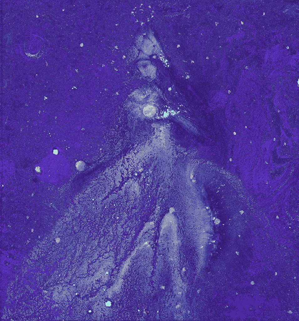 Afbeelding van print "Winterritme. Afdruk S" van origineel schilderij/tekening door Natali Antonovich