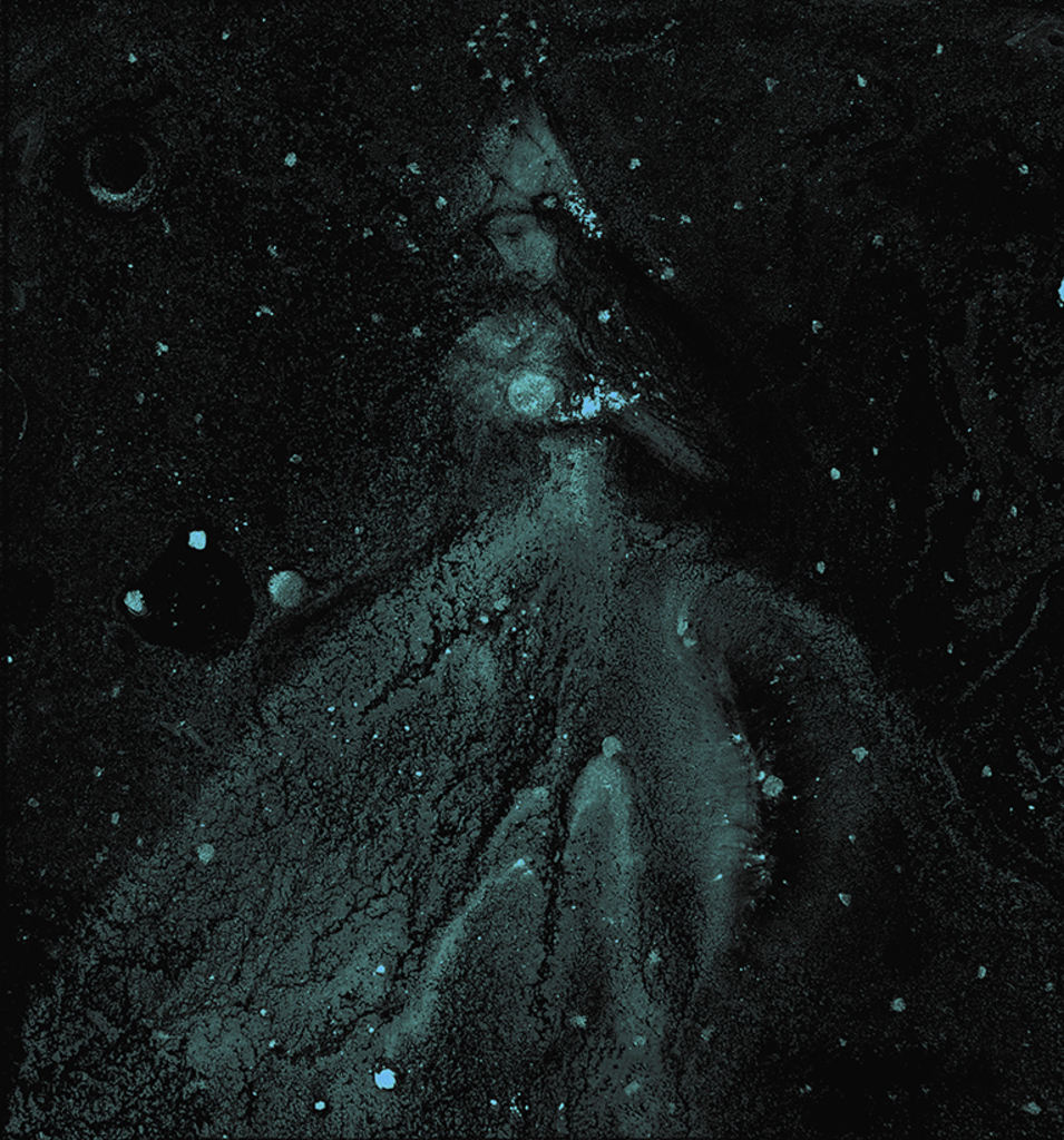 Afbeelding van print "Winterritme. Afdruk AK" van origineel schilderij/tekening door Natali Antonovich