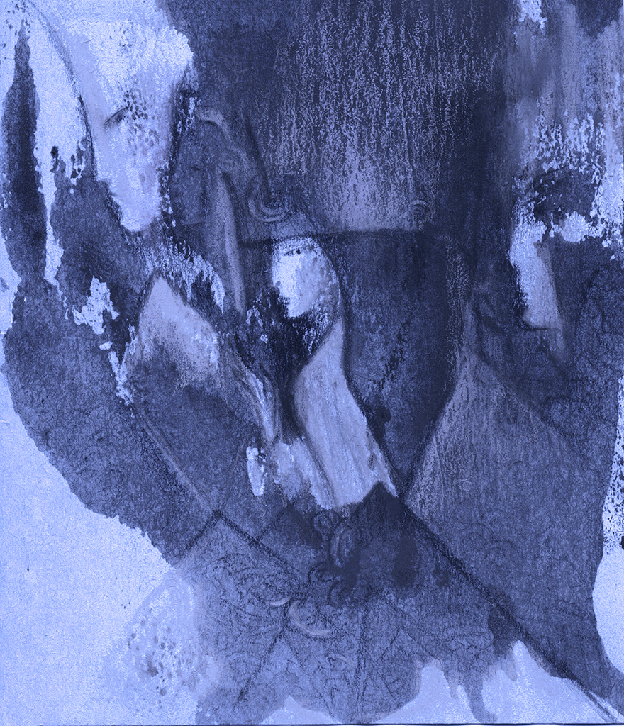 Изображение принта „Осколки. Принт A“ с оригинальной картины/рисунка Натальи Антонович