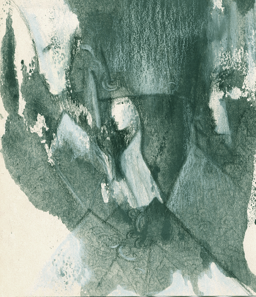 Afbeelding van print "Scherven. Afdruk E" van origineel schilderij/tekening door Natali Antonovich