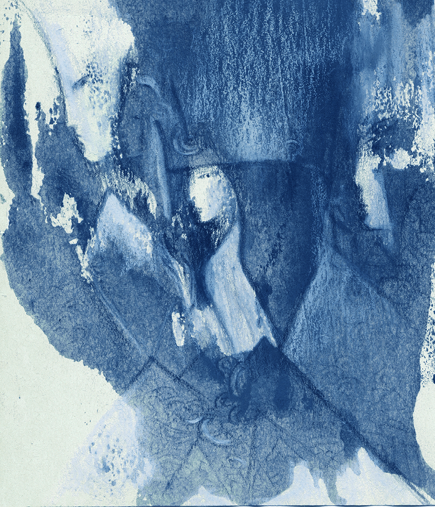 Afbeelding van print "Scherven. Afdruk R" van origineel schilderij/tekening door Natali Antonovich