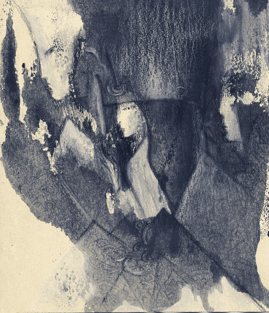 Image of Print "Splinters. Print K" from original Painting/Drawing by Natali Antonovich