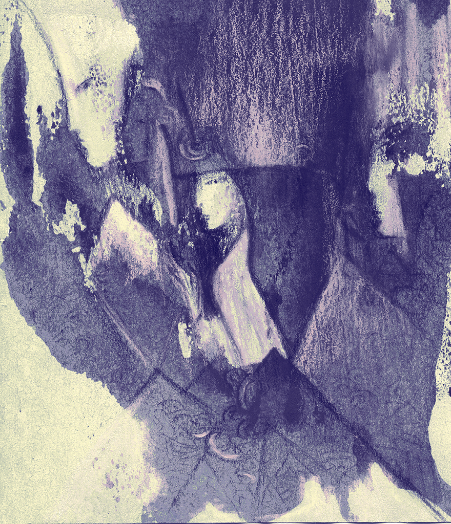 Image of Print "Splinters. Print LA" from original Painting/Drawing by Natali Antonovich