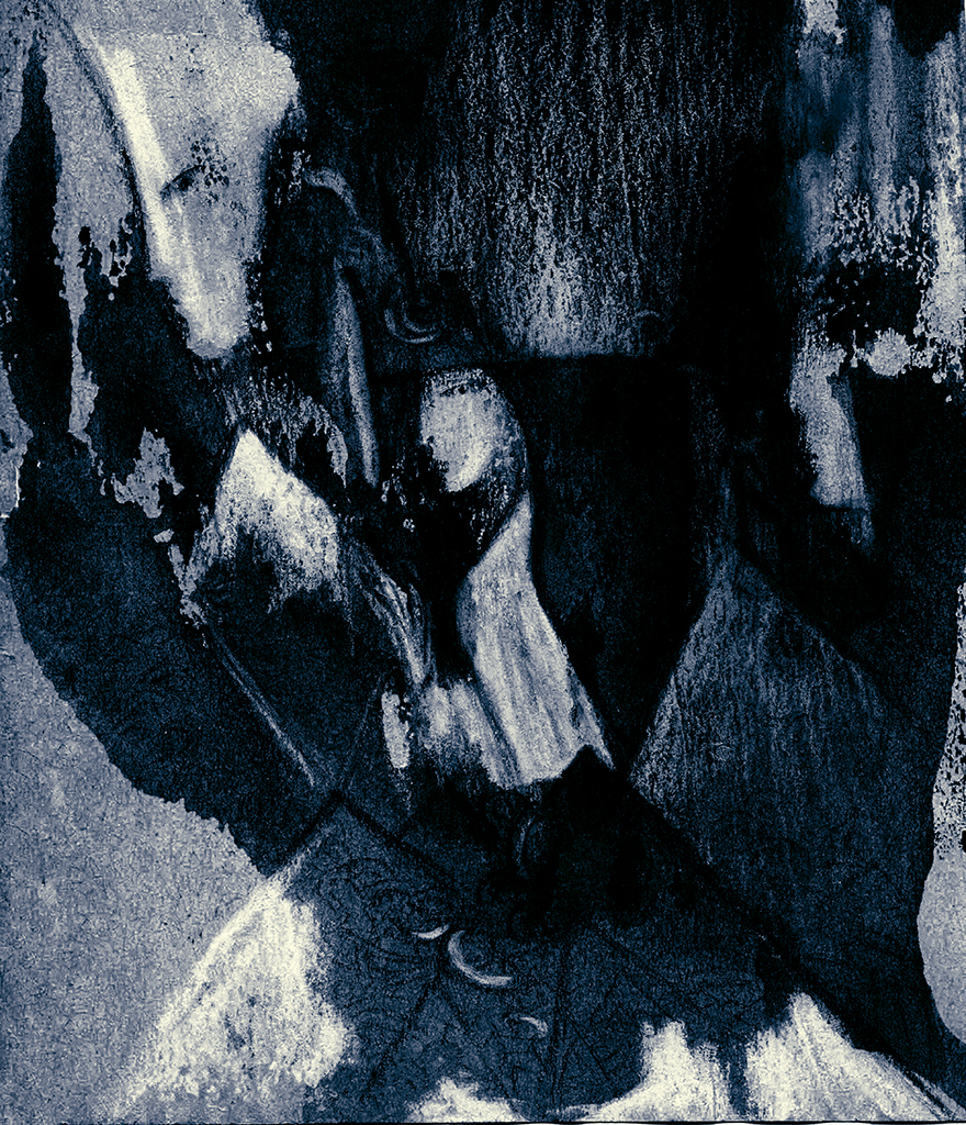 Bild der Drucks „Splitter. Drucken BM“ vom Original gemälde/Zeichnung von Natali Antonovich