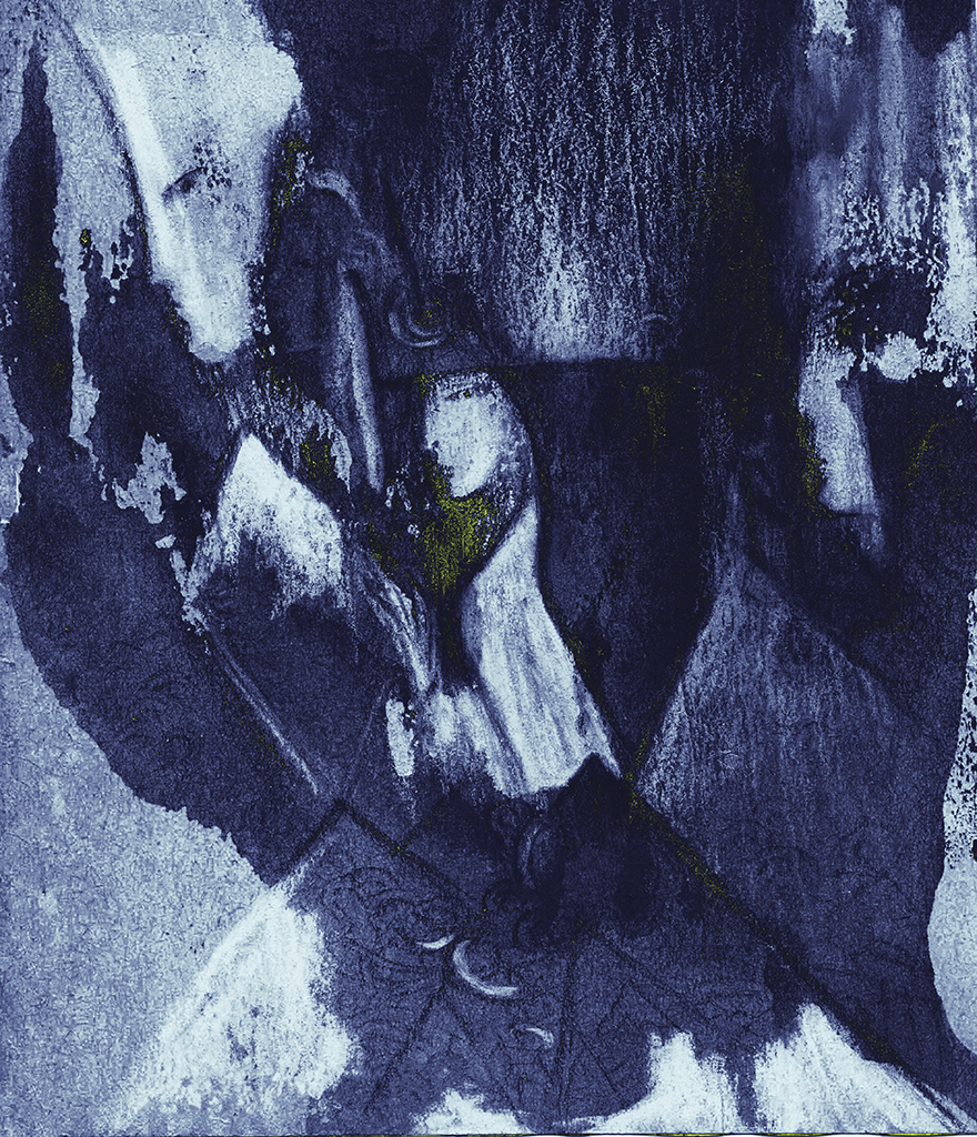 Image of Print "Splinters. Print AQ" from original Painting/Drawing by Natali Antonovich