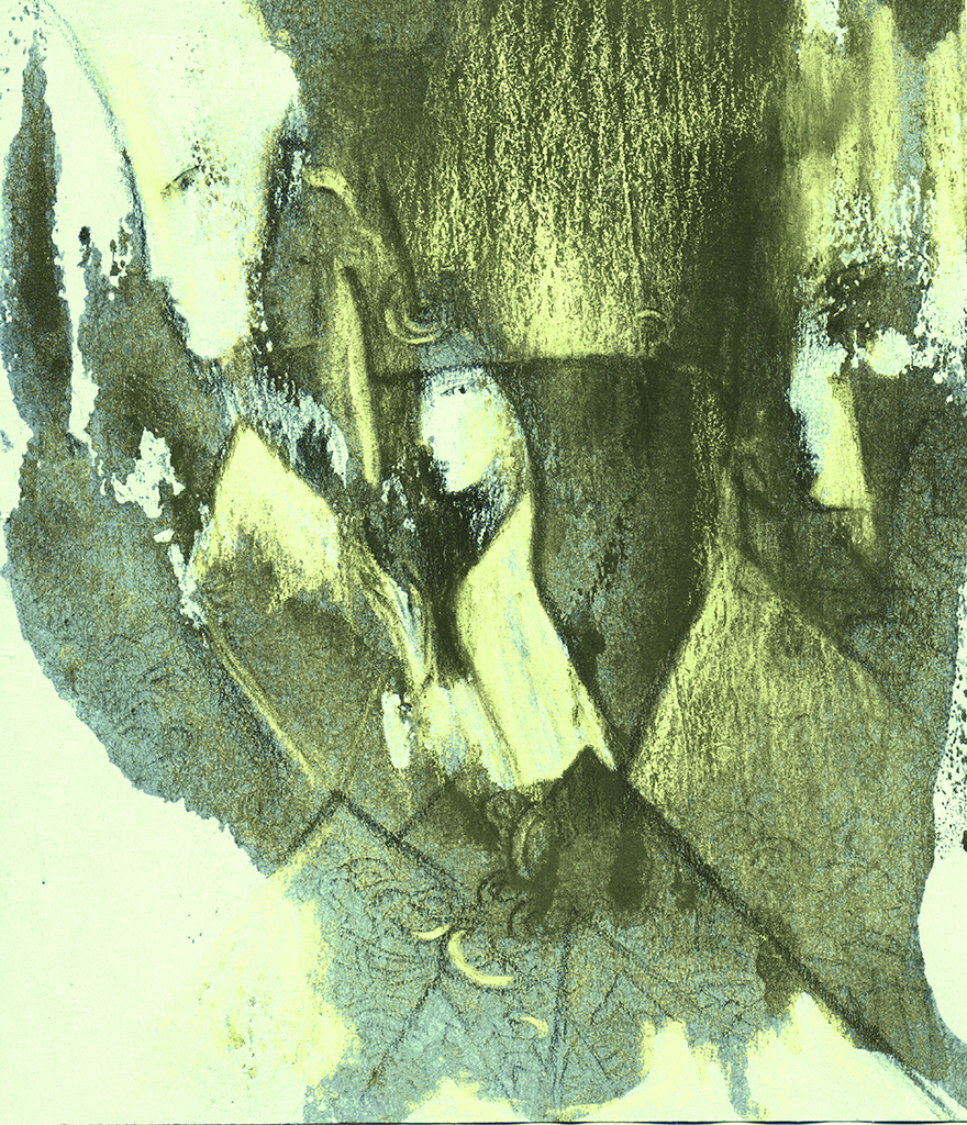 Image of Print "Splinters. Print G" from original Painting/Drawing by Natali Antonovich