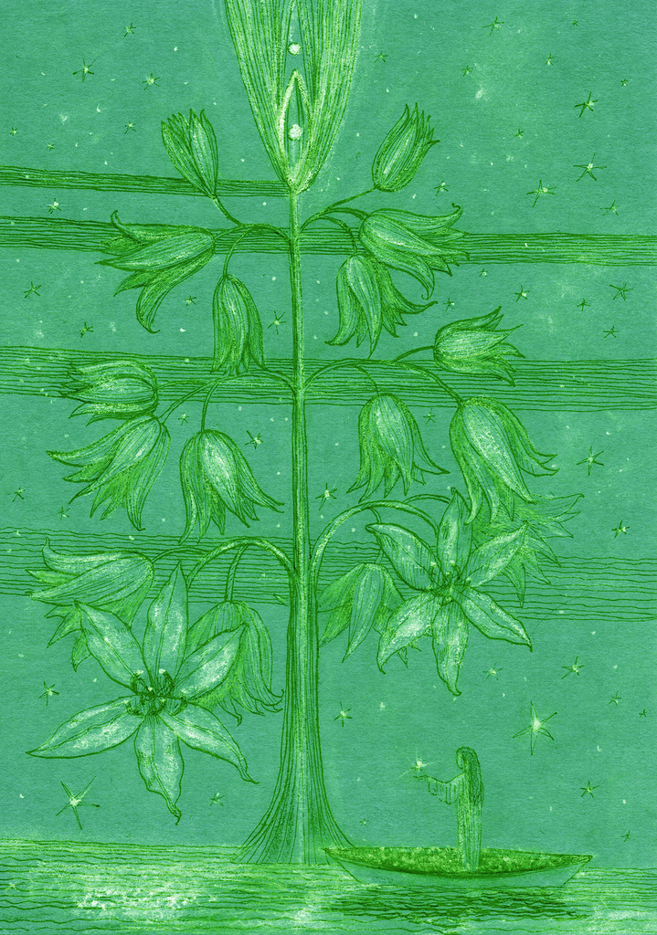 Image of Print "Star Tree.  Print C" from original Painting/Drawing by Natali Antonovich