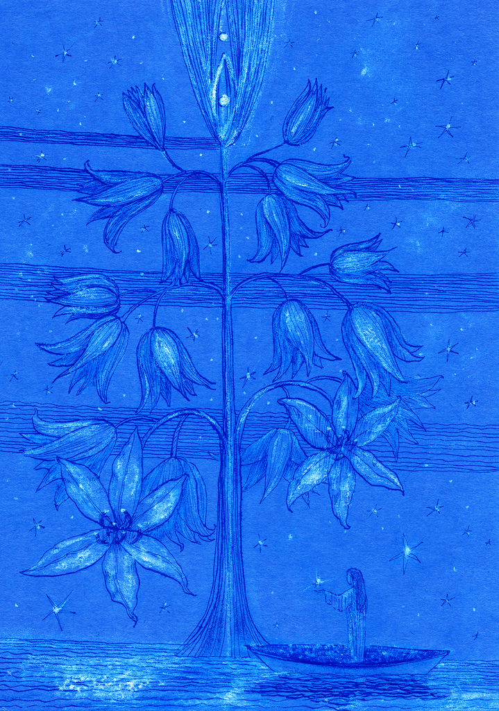 Image of Print "Star Tree.  Print E" from original Painting/Drawing by Natali Antonovich