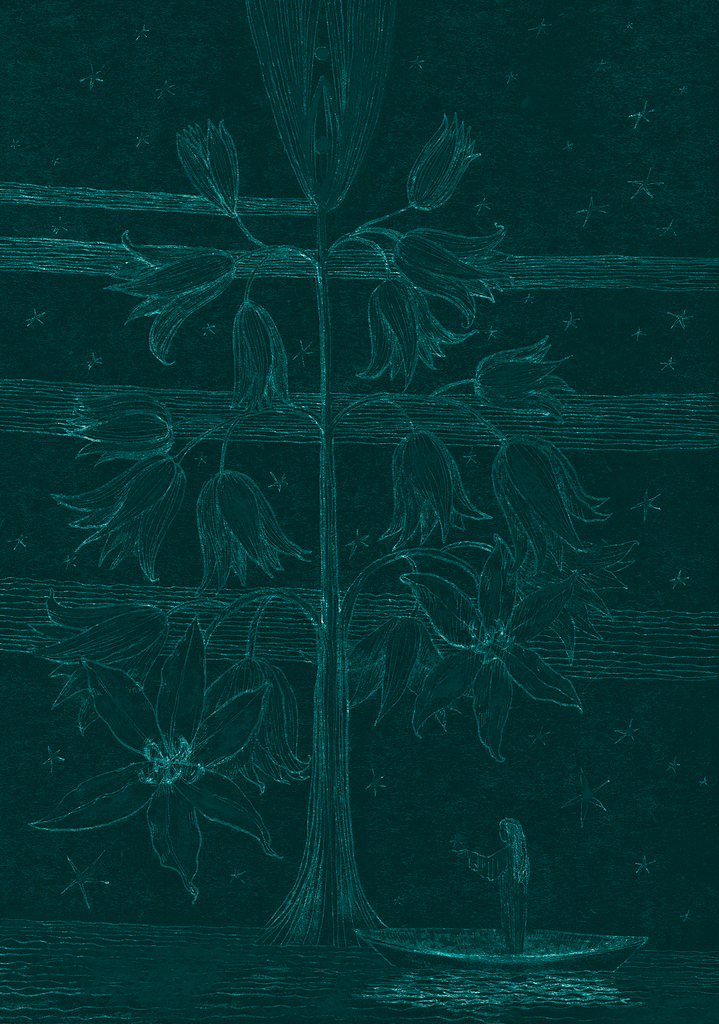 Image of Print "Star Tree.  Print F" from original Painting/Drawing by Natali Antonovich