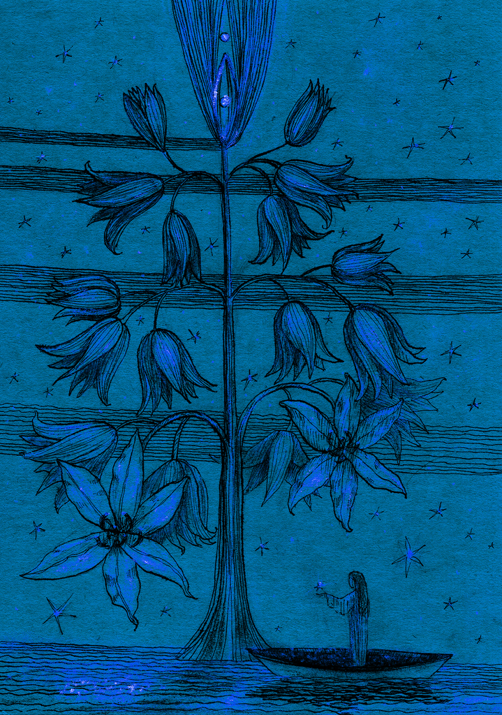 Image of Print "Star Tree.  Print G" from original Painting/Drawing by Natali Antonovich