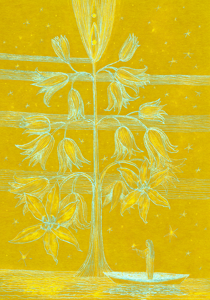 Image of Print "Star Tree.  Print H" from original Painting/Drawing by Natali Antonovich