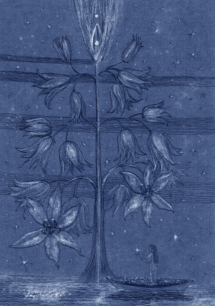 Image of Print "Star Tree.  Print W" from original Painting/Drawing by Natali Antonovich