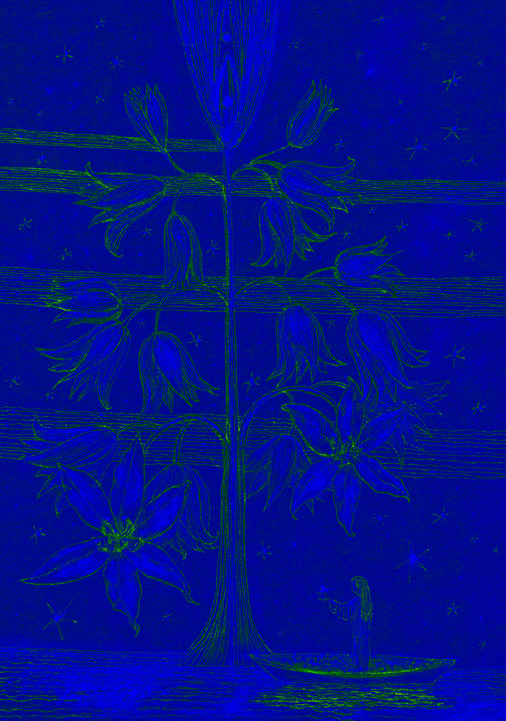 Image of Print "Star Tree.  Print Y" from original Painting/Drawing by Natali Antonovich