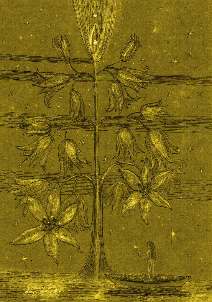 Image of Print "Star Tree.  Print P" from original Painting/Drawing by Natali Antonovich