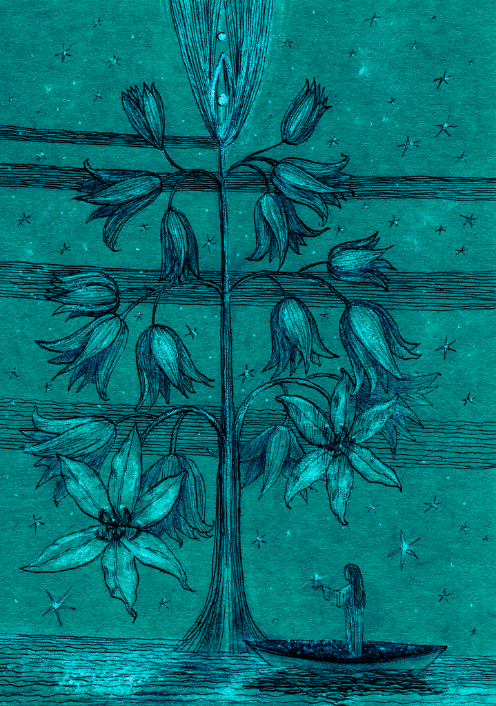 Image of Print "Star Tree.  Print S" from original Painting/Drawing by Natali Antonovich