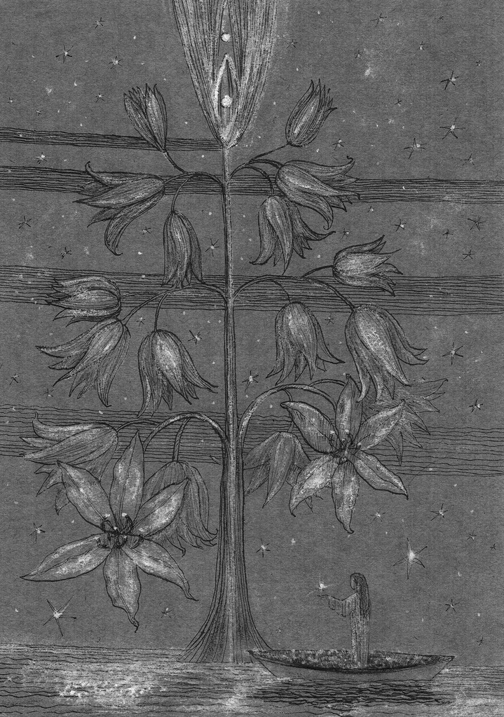 Image of Print "Star Tree.  Print D" from original Painting/Drawing by Natali Antonovich