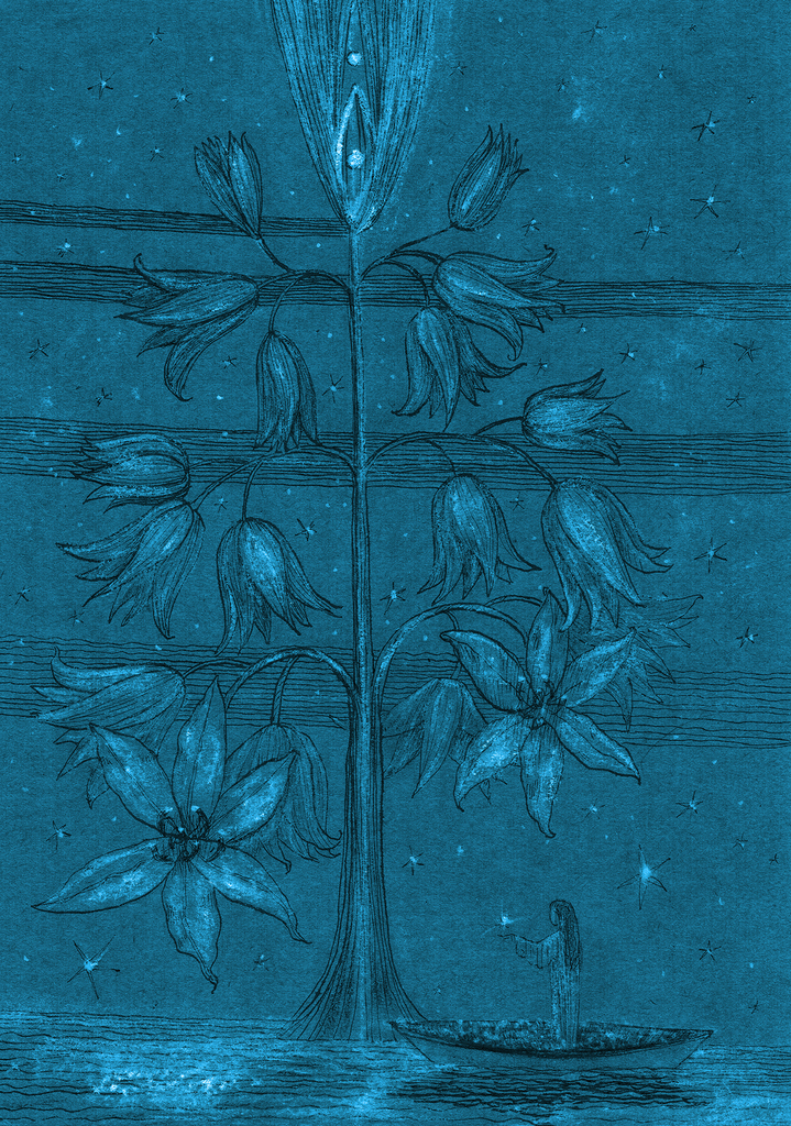 Image of Print "Star Tree.  Print J" from original Painting/Drawing by Natali Antonovich