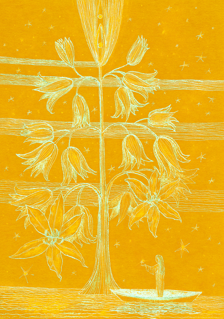 Image of Print "Star Tree.  Print L" from original Painting/Drawing by Natali Antonovich