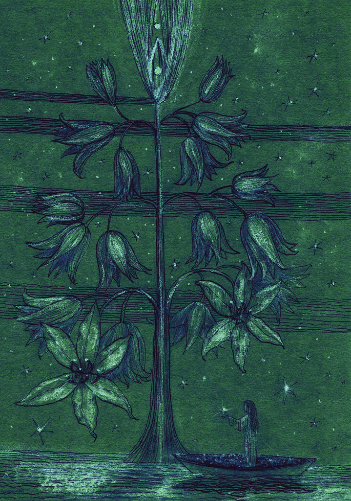 Image of Print "Star Tree.  Print AB" from original Painting/Drawing by Natali Antonovich