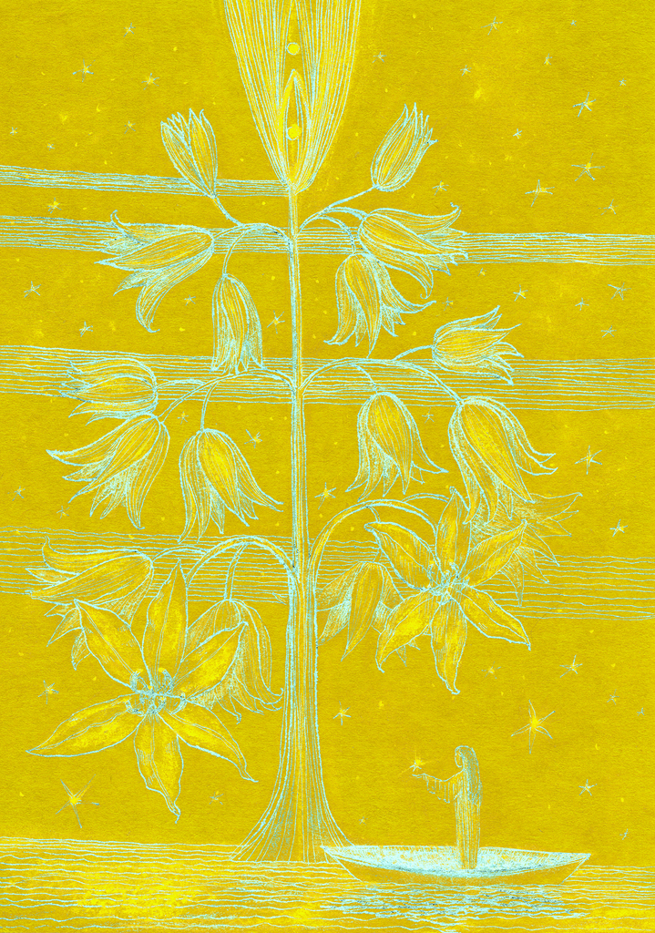 Image of Print "Star Tree.  Print BS" from original Painting/Drawing by Natali Antonovich