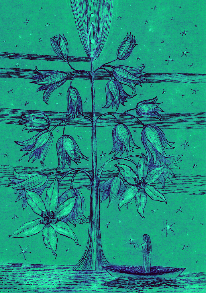 Image of Print "Star Tree.  Print BR" from original Painting/Drawing by Natali Antonovich