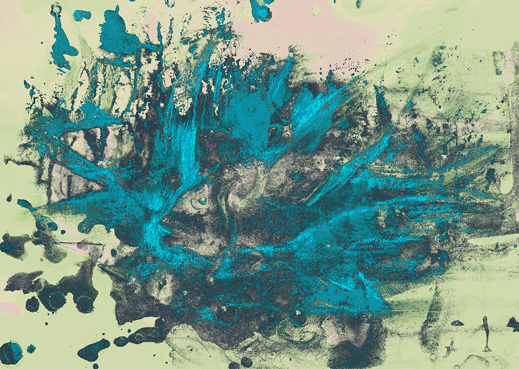 Bild der Drucks „Ein lockender Blick. Drucken Y“ vom Original gemälde/Zeichnung von Natali Antonovich