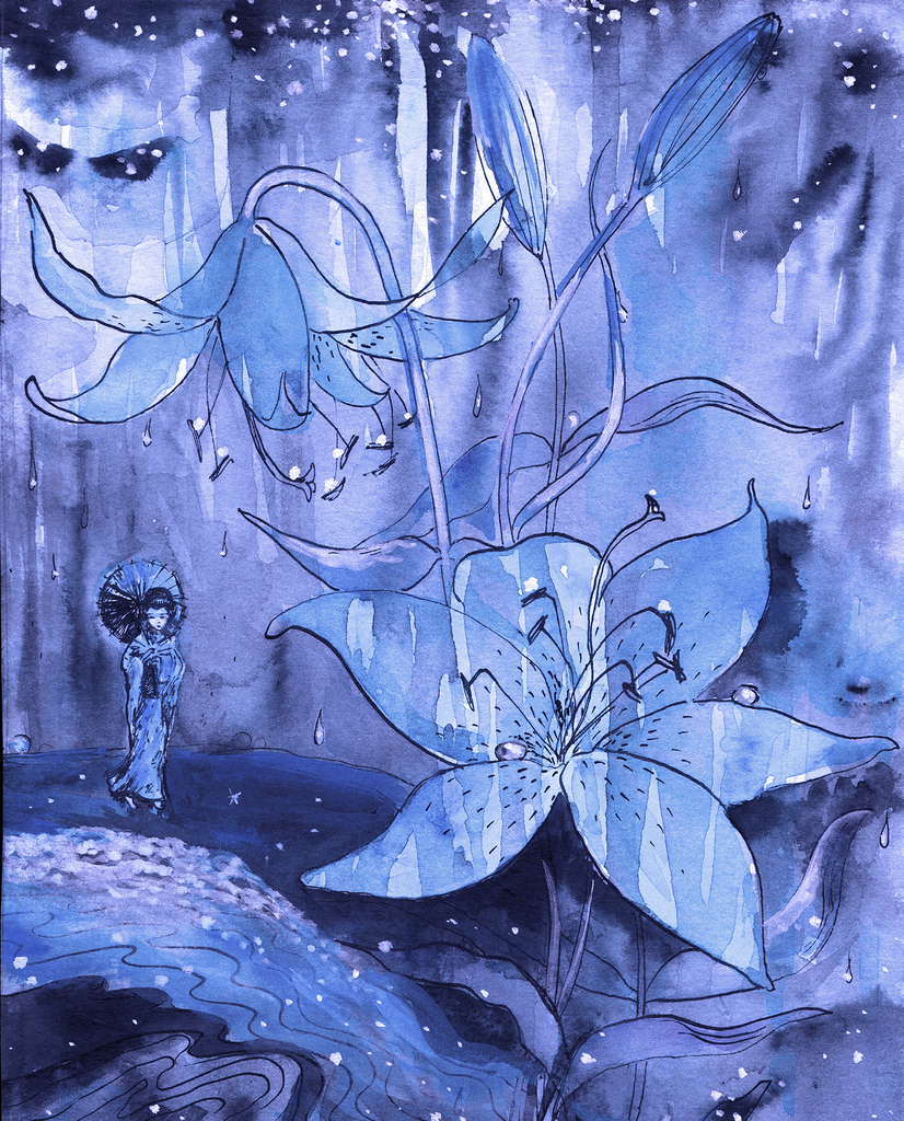 Изображение принта „Illustration 21.  Print  AC“ с оригинальной картины/рисунка Натальи Антонович