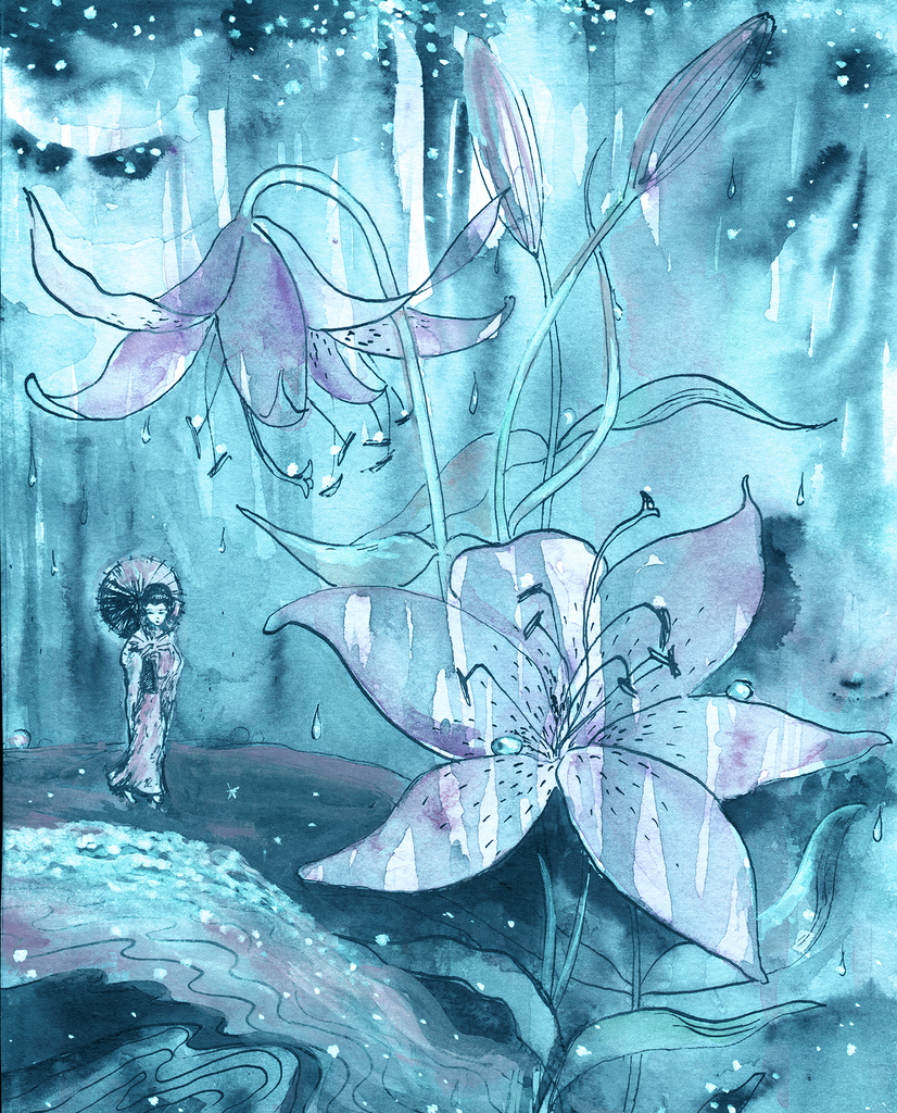 Изображение принта „Illustration 21.  Print  B“ с оригинальной картины/рисунка Натальи Антонович