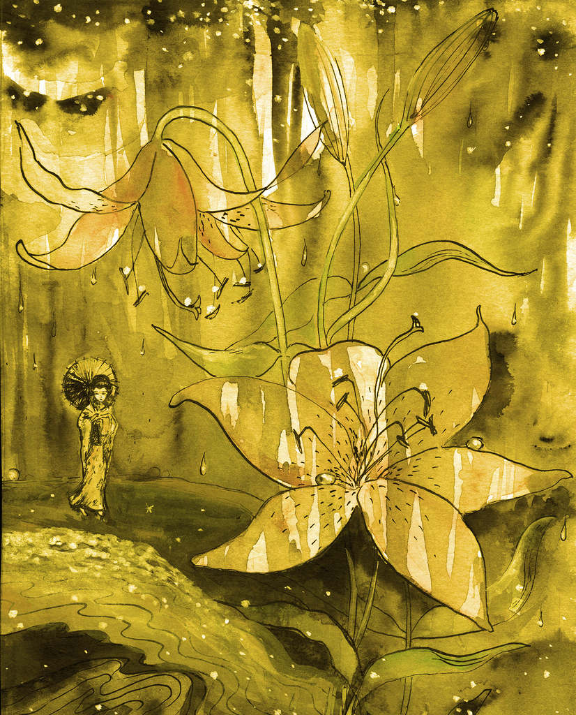 Изображение принта „Illustration 21.  Print  BK“ с оригинальной картины/рисунка Натальи Антонович