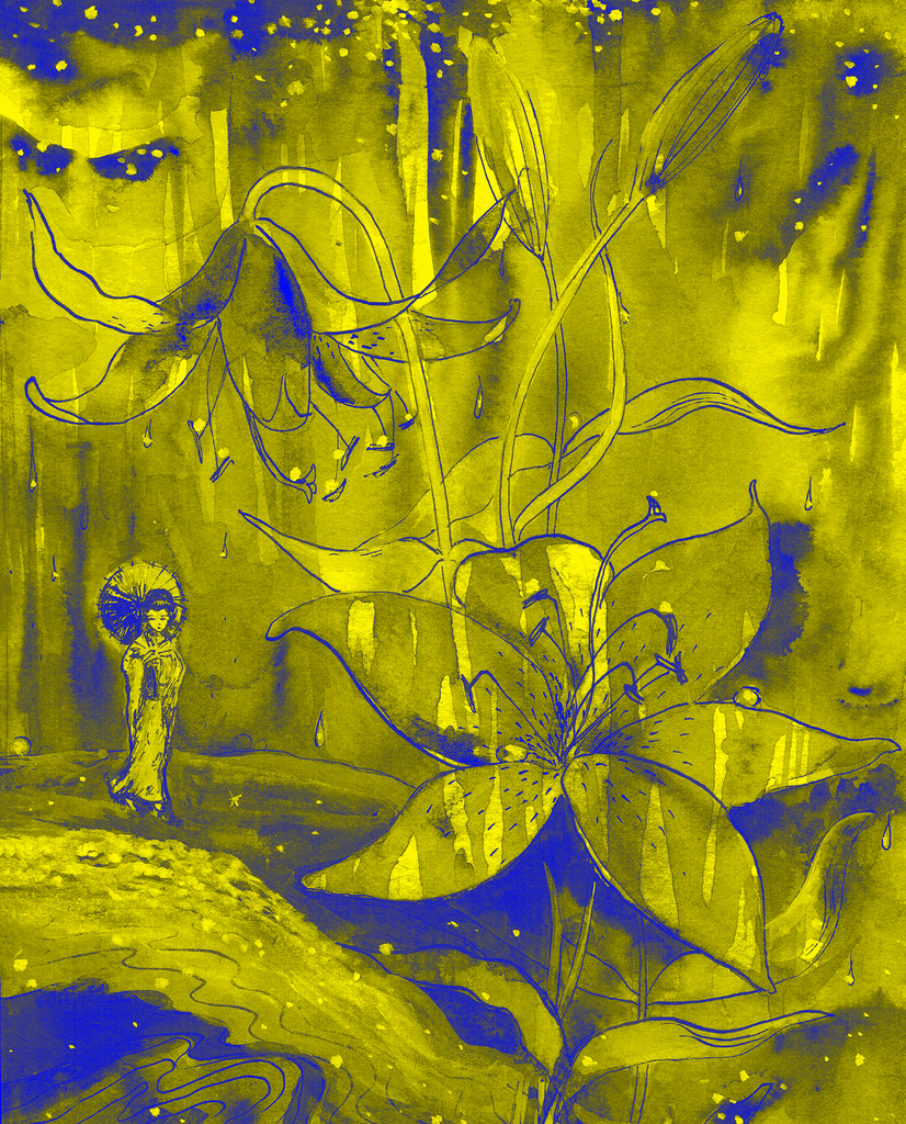 Изображение принта „Illustration 21.  Print  CB“ с оригинальной картины/рисунка Натальи Антонович