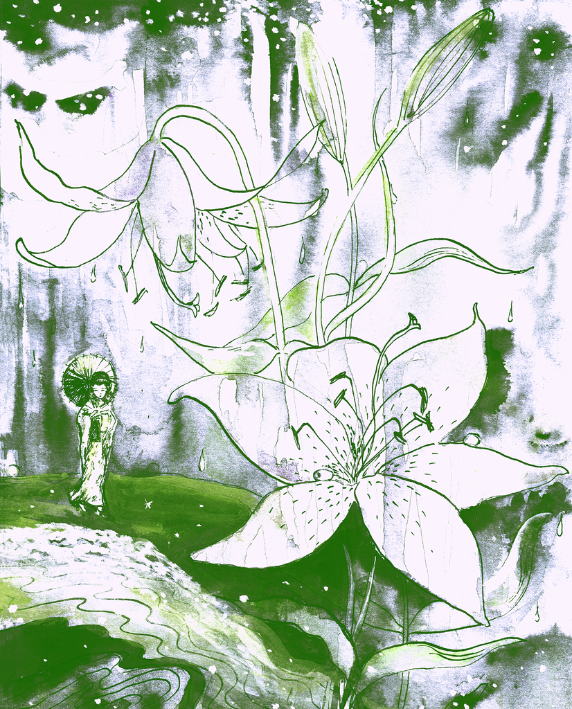 Изображение принта „Illustration 21.  Print  FB“ с оригинальной картины/рисунка Натальи Антонович