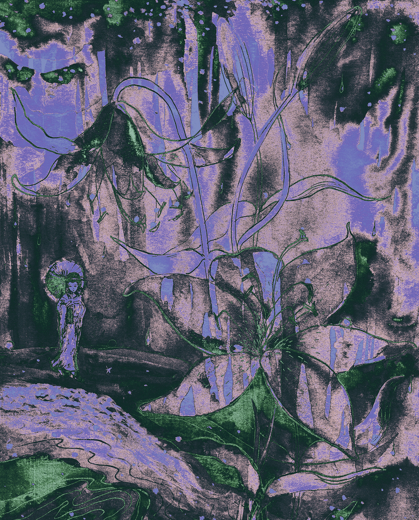 Изображение принта „Illustration 21.  Print  Q“ с оригинальной картины/рисунка Натальи Антонович