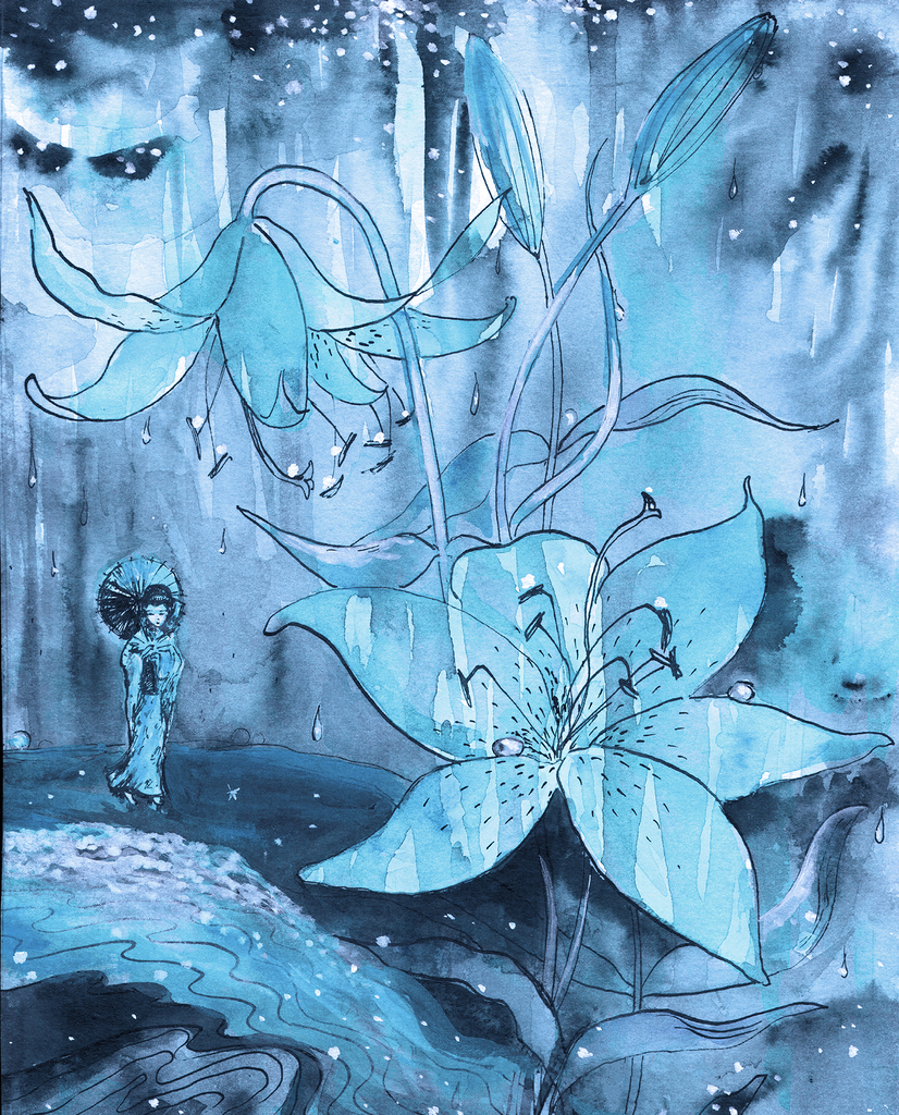 Изображение принта „Illustration 21.  Print  QA“ с оригинальной картины/рисунка Натальи Антонович