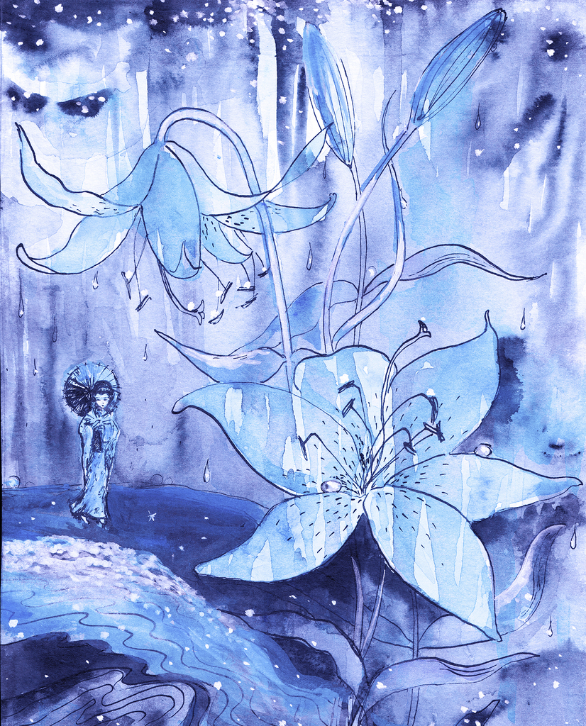 Изображение принта „Illustration 21.  Print  QB“ с оригинальной картины/рисунка Натальи Антонович