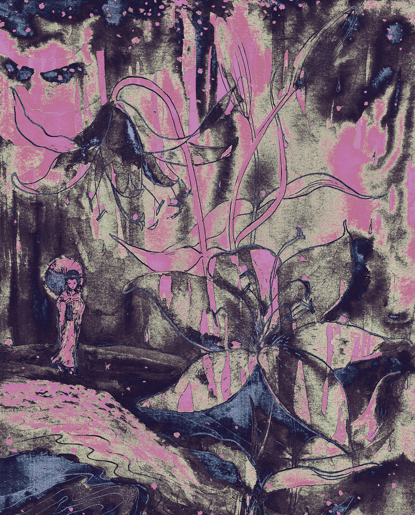 Изображение принта „Illustration 21.  Print  T“ с оригинальной картины/рисунка Натальи Антонович