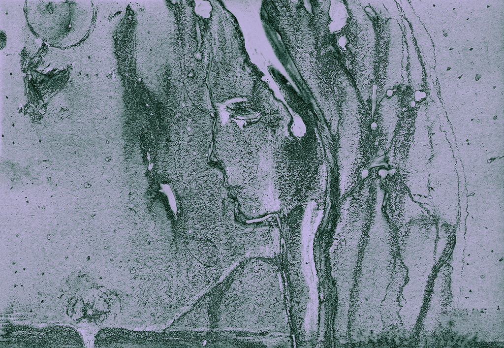 Afbeelding van print "...en toen begon het te sneeuwen. Afdruk AE" van origineel schilderij/tekening door Natali Antonovich