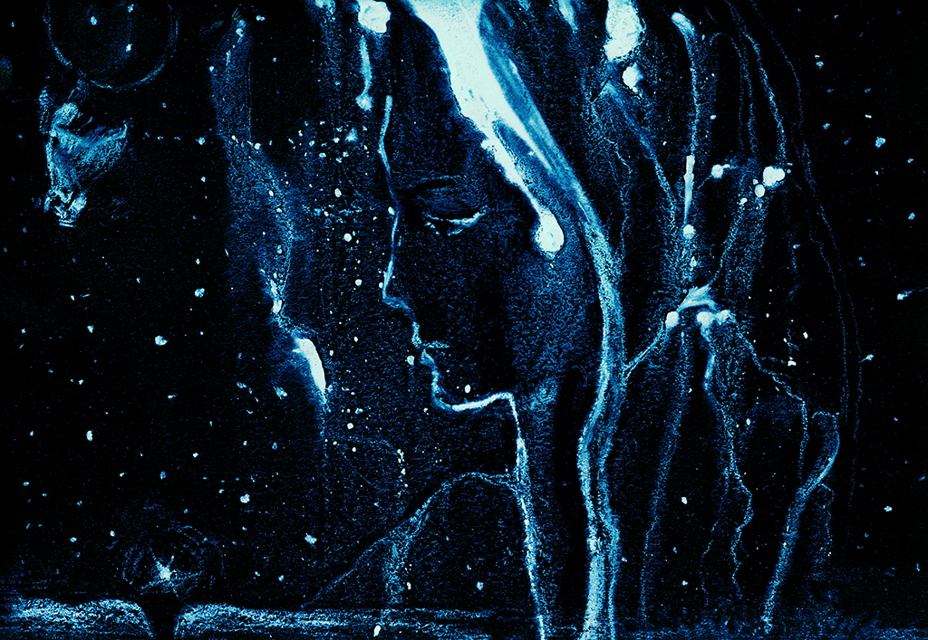 Изображение принта „...а потом пошел снег. Принт NM“ с оригинальной картины/рисунка Натальи Антонович