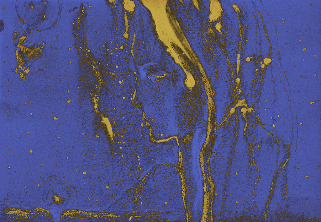 Image of Print "...and then it started snowing. Print  P" from original Painting/Drawing by Natali Antonovich