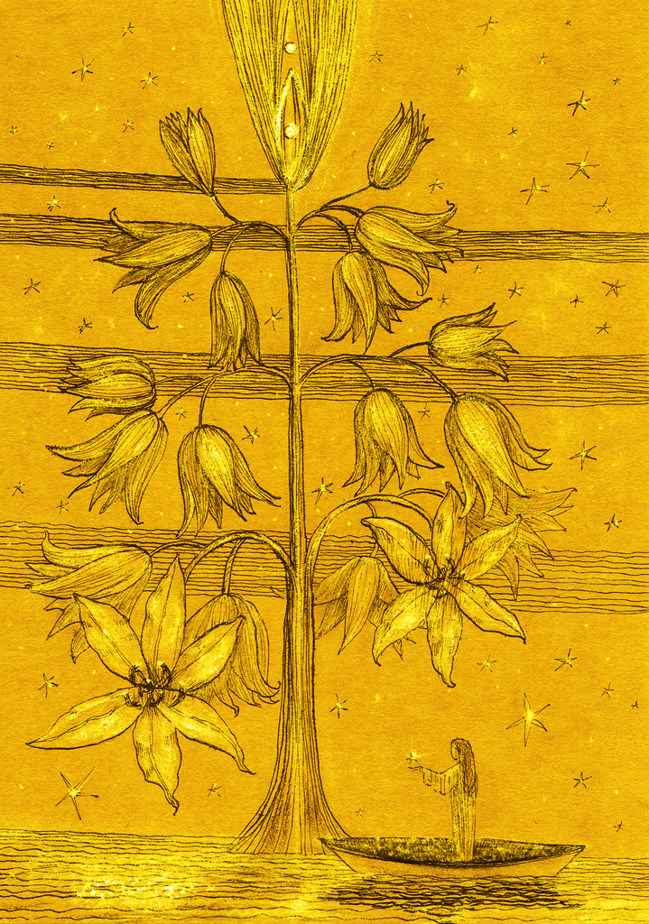 Image of Print "Star Tree.  Print MR" from original Painting/Drawing by Natali Antonovich