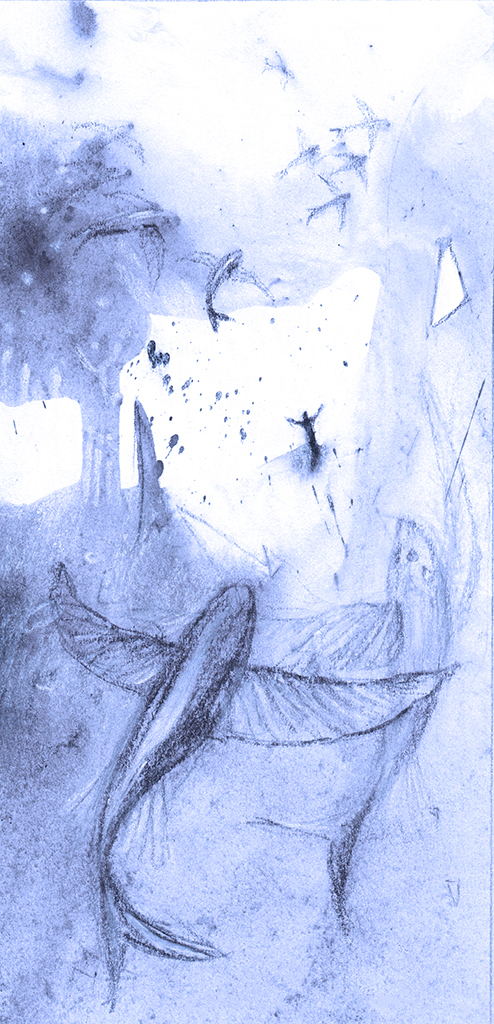 Изображение принта „Там льётся Свет Принт X“ с оригинальной картины/рисунка Натальи Антонович