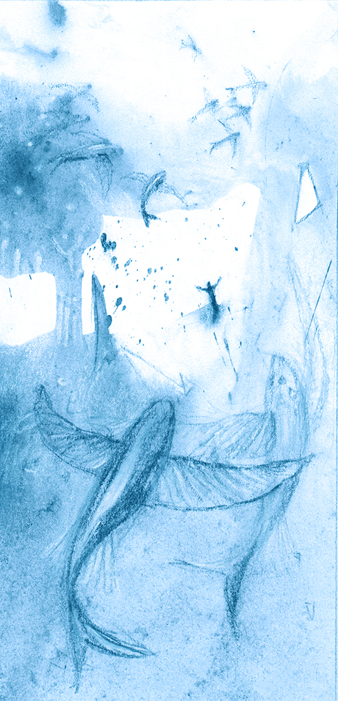 Изображение принта „Там льётся Свет Принт C“ с оригинальной картины/рисунка Натальи Антонович