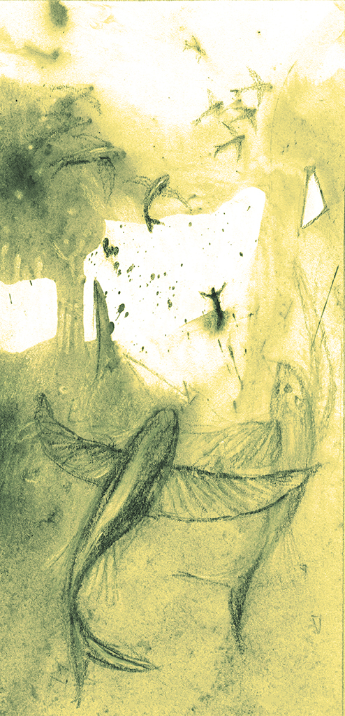 Изображение принта „Там льётся Свет Принт E“ с оригинальной картины/рисунка Натальи Антонович