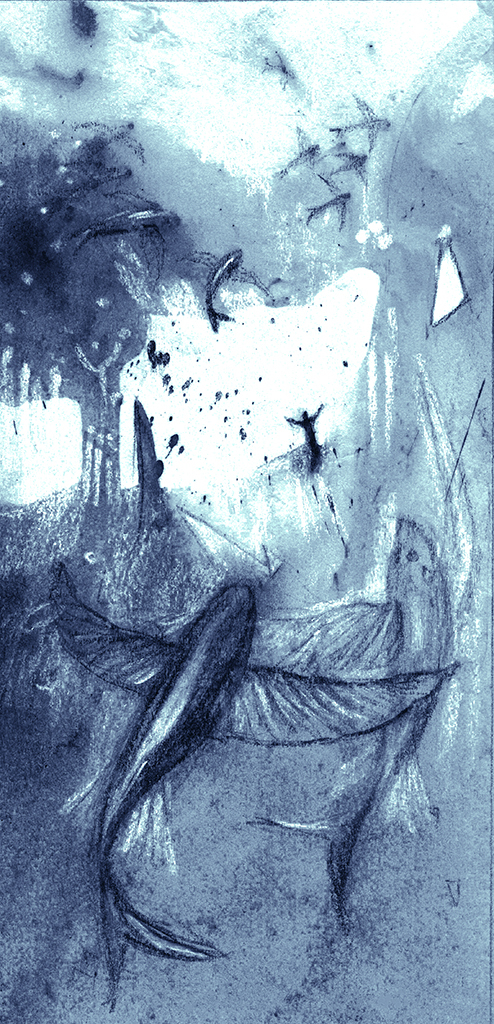 Изображение принта „Там льётся Свет Принт G“ с оригинальной картины/рисунка Натальи Антонович