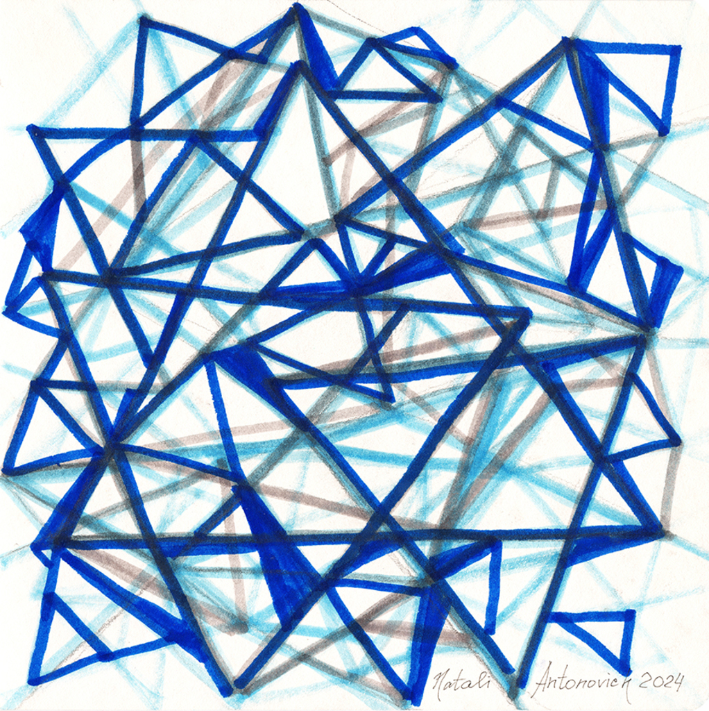 "Intrigue" painting by Natali Antonovich | Artist's Gallery.