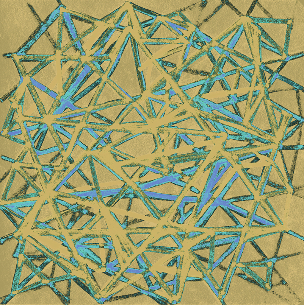 Afbeelding van print "Intrigeren. Afdruk E" van origineel schilderij/tekening door Natali Antonovich