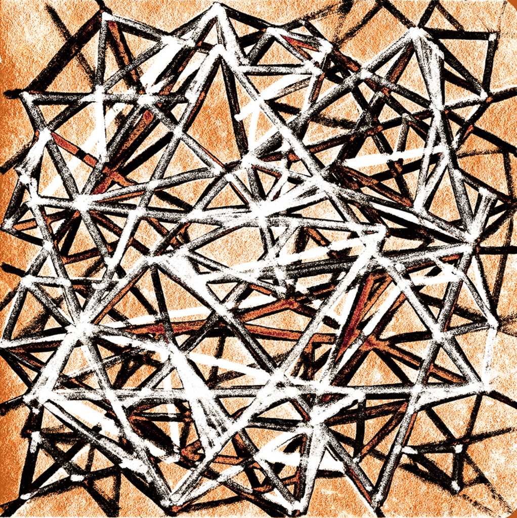 Bild der Drucks „Intrigen. Drucken P“ vom Original gemälde/Zeichnung von Natali Antonovich