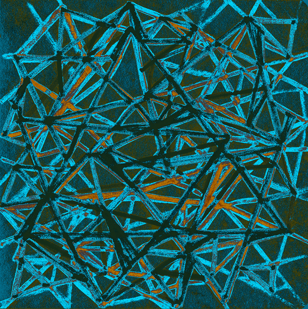 Afbeelding van print "Intrigeren. Afdruk L" van origineel schilderij/tekening door Natali Antonovich