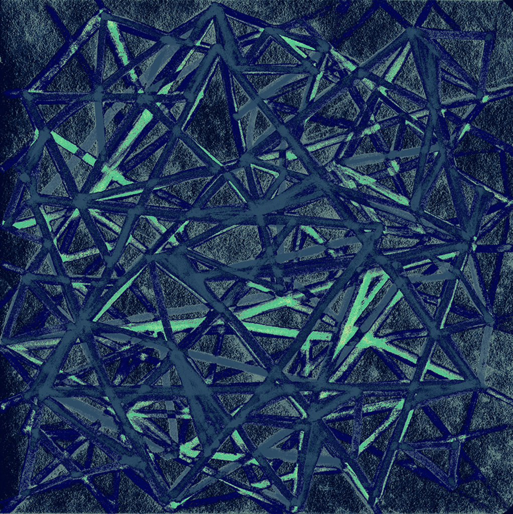 Afbeelding van print "Intrigeren. Afdruk D" van origineel schilderij/tekening door Natali Antonovich