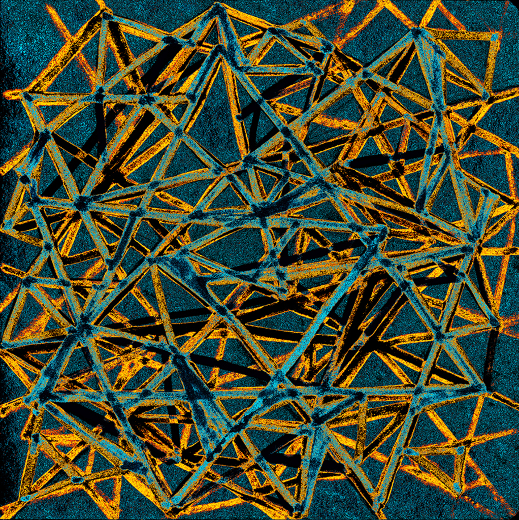 Afbeelding van print "Intrigeren. Afdruk C" van origineel schilderij/tekening door Natali Antonovich