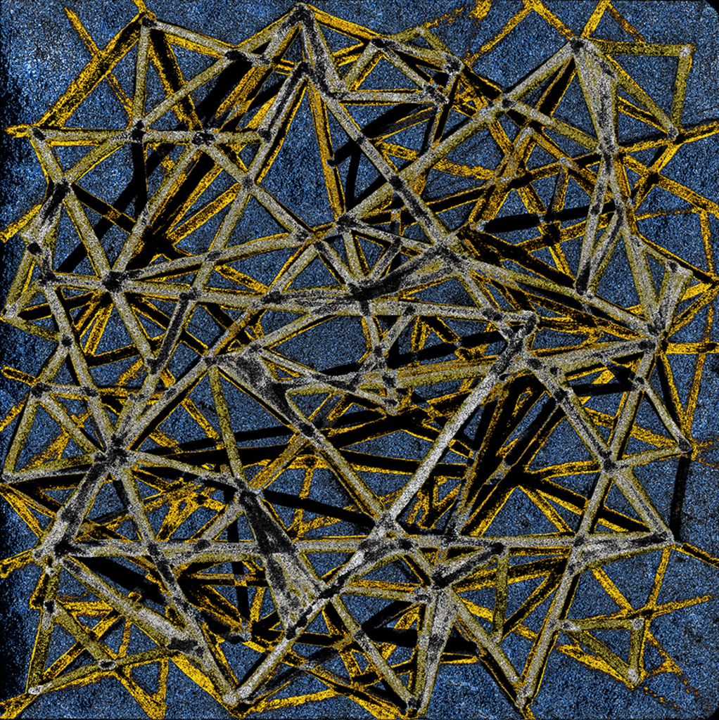 Afbeelding van print "Intrigeren. Afdruk X" van origineel schilderij/tekening door Natali Antonovich